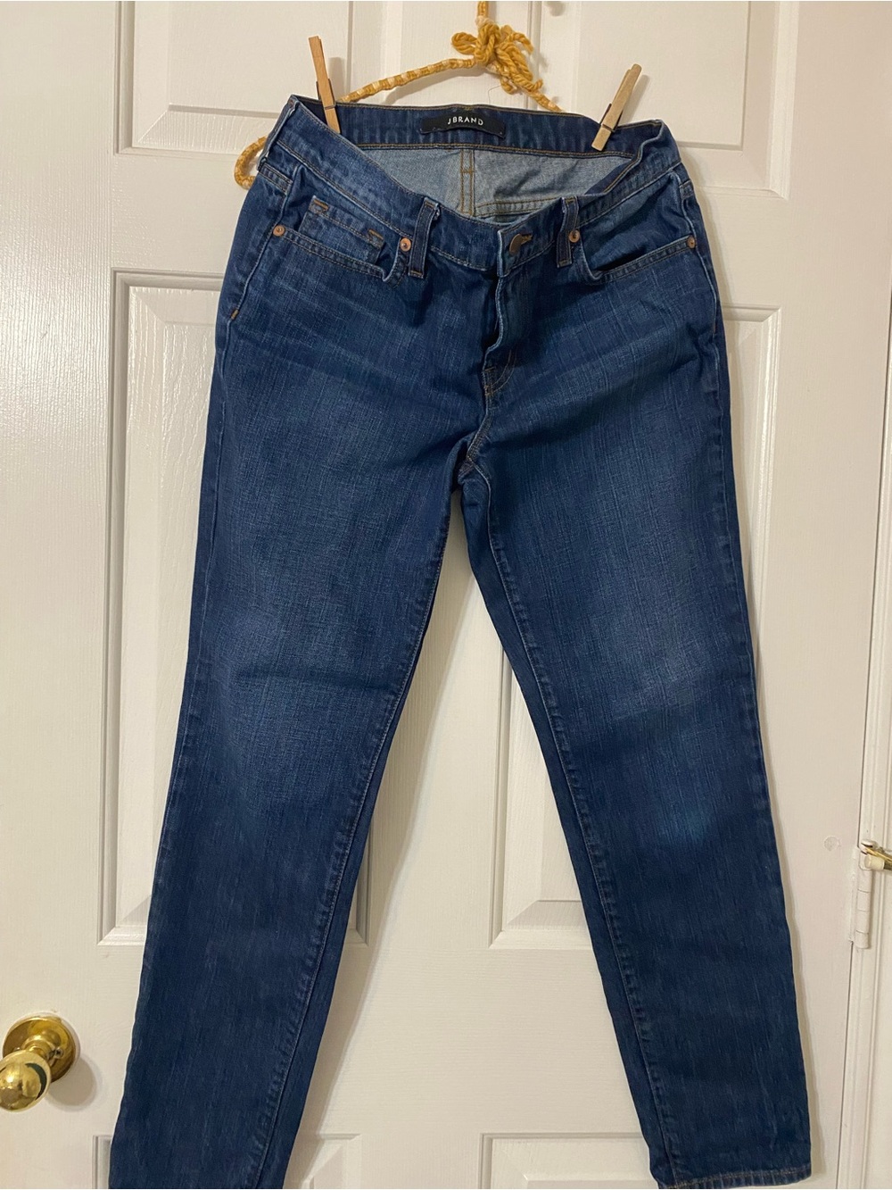 Classic J Brand Aiden Ringer Dark Blue Jeans - Comfortable Everyday Fit